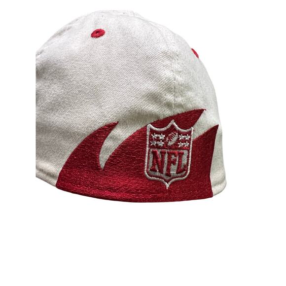 Vintage San Francisco 49ers Sharktooth Hat Reebok NFL Apparel Sue size L/XL - Picture 9 of 11